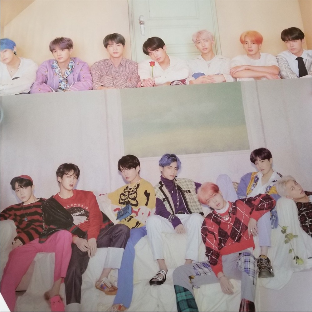 BTS Map Of The Soul Persona Album Unfolded Poster Set